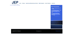 Desktop Screenshot of jep-holdings.com